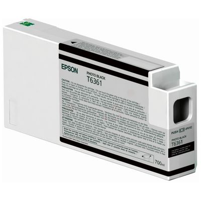 Epson T6361 High Capacity Photo Black Ink Cartridge - (C13T636100)