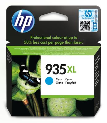 HP 935XL High Capacity Cyan Ink Cartridge - (C2P24AE)