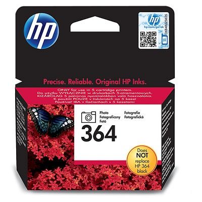 HP 364 Photo Black Ink Cartridge - (CB317EE)