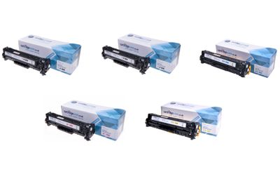 Compatible HP 304A 5 Colour Toner Cartridge Multipack