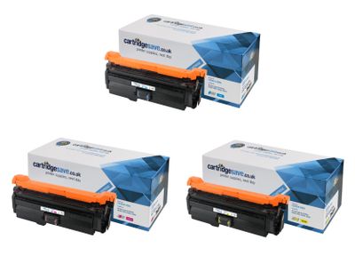 Compatible HP 648A 3 Colour Toner Cartridge Multipack