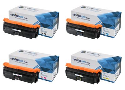 Compatible HP 647A / HP 648A 4 Colour Toner Cartridge Multipack