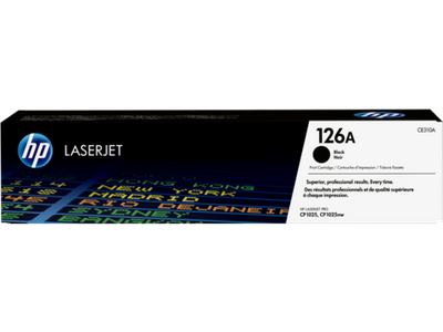 HP 126A Black Toner Cartridge - (CE310A)