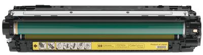 HP 307A Yellow Toner Cartridge - (CE742A)