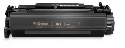 HP 87X High Capacity Black Toner Cartridge - (CF287X)