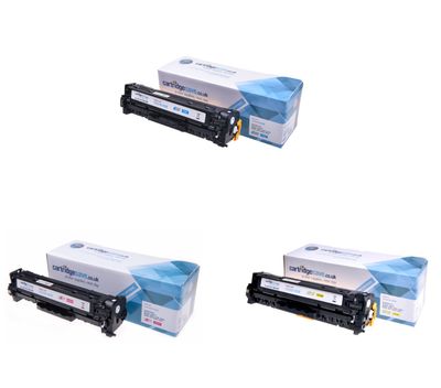 Compatible HP 304A 3 Colour Toner Cartridge Multipack - (CF372AM)