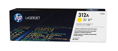 HP 650A Yellow Toner Cartridge - (CE272A)