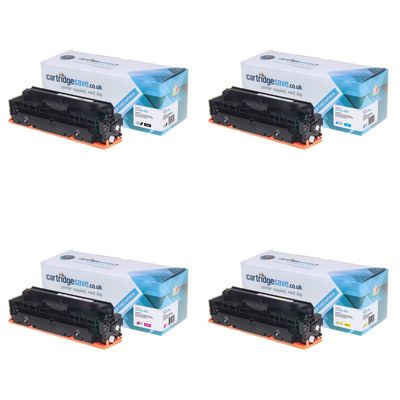 Compatible HP 410X 4 Colour High Capacity Toner Cartridge Multipack