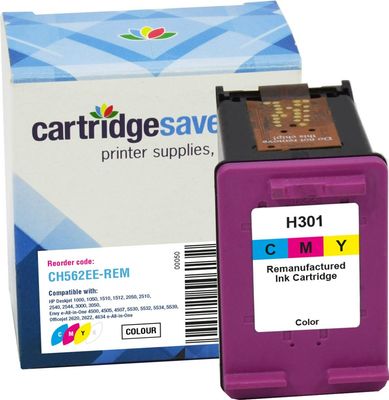 Compatible HP 301 Tri-Colour Ink Cartridge - (CH562EE)