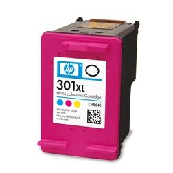 HP 301XL High Capacity Tri-Colour Ink Cartridge - (CH564EE)