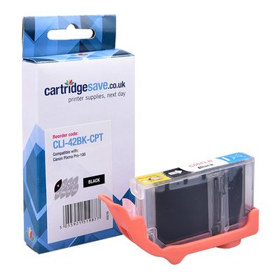 Compatible Canon CLI-42BK Black Ink Cartridge - (6384B001)