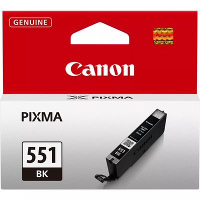Canon CLI-551BK Black Ink Cartridge - (6508B001)