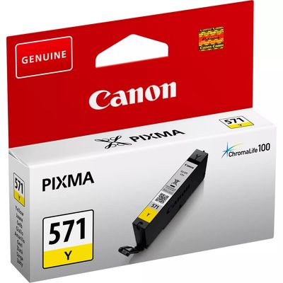 Canon CLI-571Y Yellow Ink Cartridge