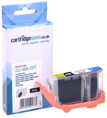 Compatible Canon CLI-8BK Black Printer Cartridge - (0620B001)