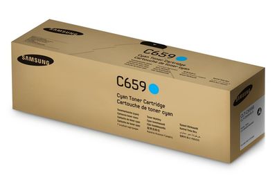 Samsung C659 Cyan Toner Cartridge (CLT-C659S/ELS)