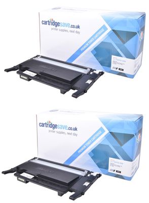 Compatible Samsung CLT-K4072 Toner Cartridge Black Twin Pack