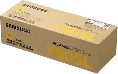 Samsung Y505L Yellow Toner Cartridge (CLT-Y505L/ELS)