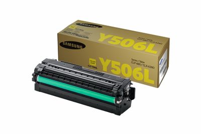 Samsung Y506L High Capacity Yellow Toner Cartridge (CLT-Y506L/ELS)