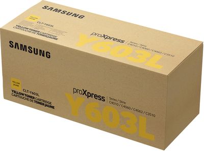Samsung Y603 Yellow Toner Cartridge (CLT-Y603L/ELS)