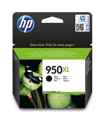 HP 950XL High Capacity Black Ink Cartridge - (CN045AE)