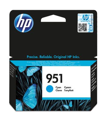 HP 951 Cyan Ink Cartridge - (CN050AE)