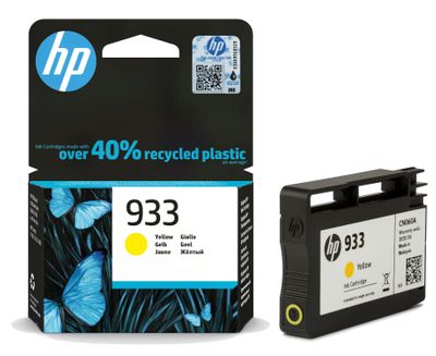 HP 933 Yellow Ink Cartridge - (CN060AE)