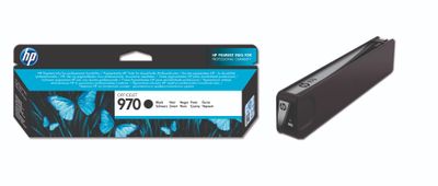 HP 970 Black Ink Cartridge - (CN621AE)