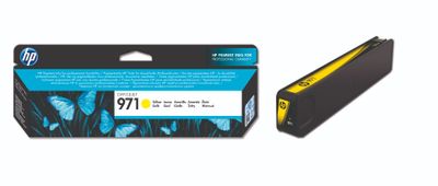 HP 971 Yellow Ink Cartridge - (CN624AE)
