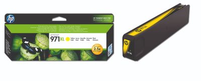 HP 971XL High Capacity Yellow Ink Cartridge - (CN628AE)