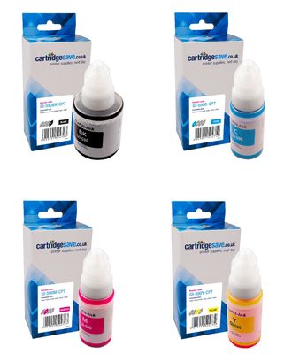 Compatible Canon GI-590 4 Colour Ink Bottle Multipack