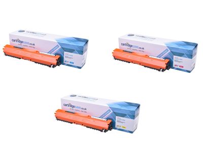 Compatible HP 130A 3 Colour Toner Cartridge Multipack