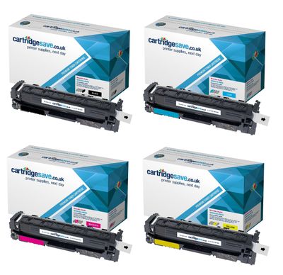 Compatible 4 Colour HP 415A Toner Cartridge Multipack (W2030A/31A/32A/33A)