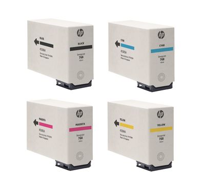 HP 768 4 Colour Ink Cartridge Multipack