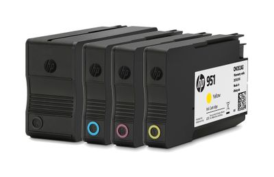 HP 950 / 951 4 Colour Ink Cartridge Multipack