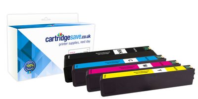 Compatible 4 Colour High Capacity HP 973X Ink Cartridge Multipack