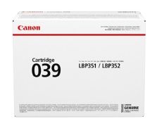 Canon 039 Black Toner Cartridge (0287C001)