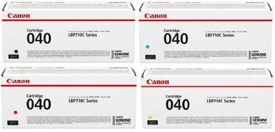 Canon 040 4 Colour Toner Cartridge Multipack