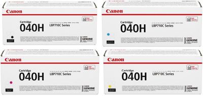 Canon 040 High Capacity 4 Colour Toner Cartridge Multipack