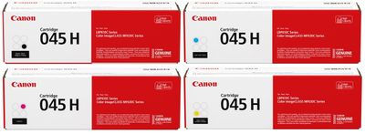 Canon 045H High Capacity 4 Colour Toner Cartridge Multipack