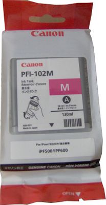 Canon PFI-102M Magenta Ink Cartridge - (0897B001AA)