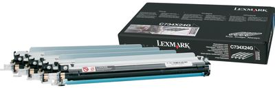 Lexmark C734X24G 4 Colour Photoconductor Unit Multipack - (0C734X24G)