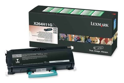 Lexmark X264H11G High Capacity Return Program Black Toner Cartridge
