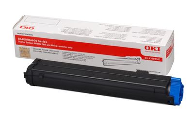 OKI 43502302 Black Toner Cartridge