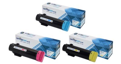 Compatible Dell 593-BBS 3 Colour High Capacity Toner Cartridge Multipack
