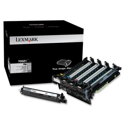 Lexmark 700Z1 Black & Colour Imaging Kit With Black Developer Unit (70C0Z10)