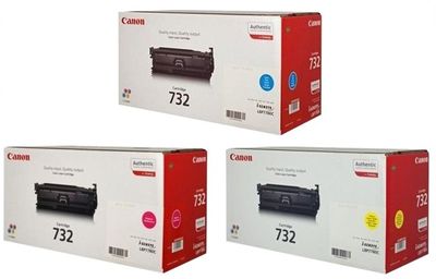 Canon 732 3 Colour Toner Cartridge Multipack