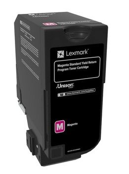 Lexmark 74C2SM0 High Capacity Magenta Return Programme Toner Cartridge
