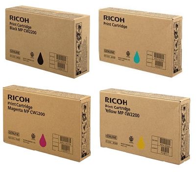 Ricoh 84163 4 Colour Ink Cartridge Multipack