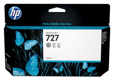 HP 727 High Capacity Grey Ink Cartridge - (B3P24A)