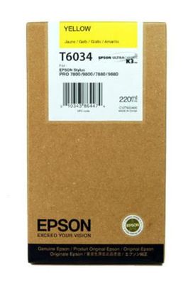 Epson T6034 High Capacity Yellow Ink Cartridge - (C13T603400)